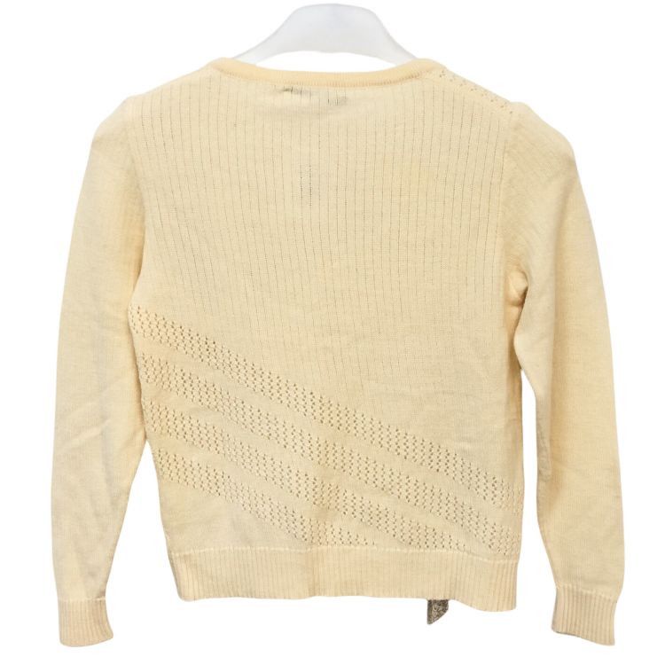 Dior Christian Dior Beige Knit Sweater Size M Size M / US 6-8 / IT 42-44 - 2 Thumbnail