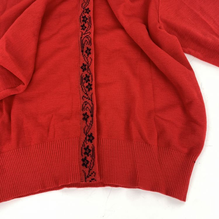Dior Christian Dior Embroidered Wool Sweater Size M Size M / US 6-8 / IT 42-44 - 7 Thumbnail