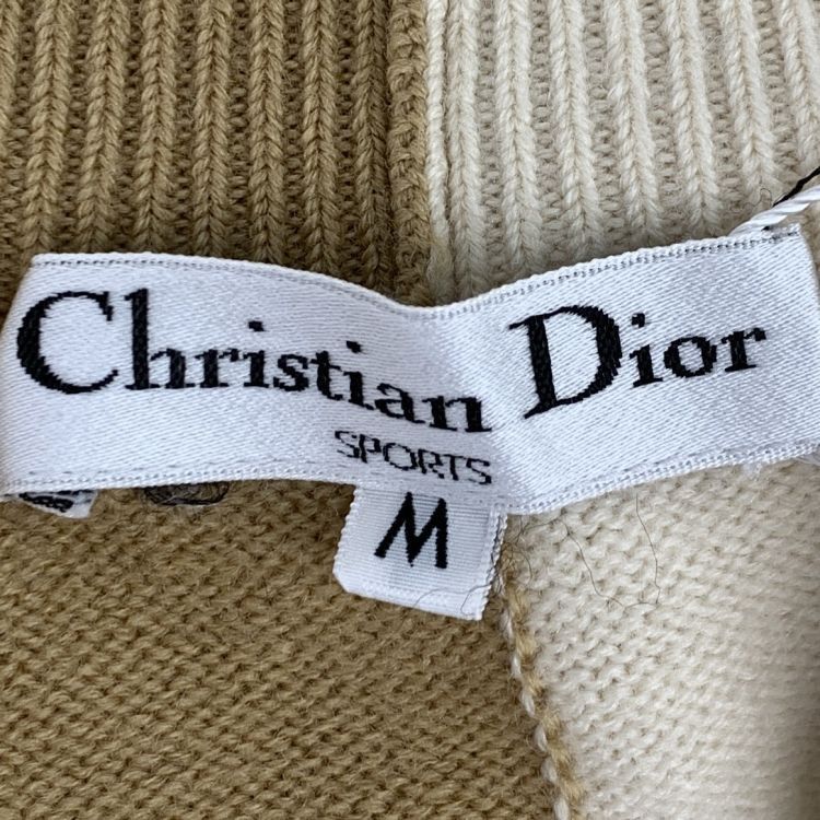 Dior Christian Dior Colorblock Wool Sweater Size M Size M / US 6-8 / IT 42-44 - 3 Thumbnail