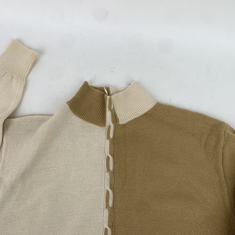 Dior Christian Dior Colorblock Wool Sweater Size M Size M / US 6-8 / IT 42-44 - 7 Thumbnail