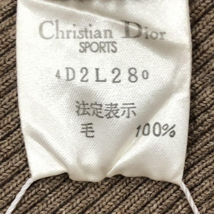 Dior Christian Dior Patterned Wool Sweater Size M Size US M / EU 48-50 / 2 - 4 Thumbnail