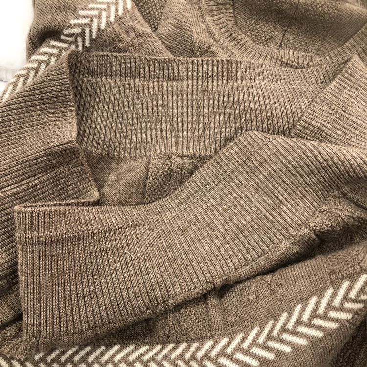 Dior Christian Dior Patterned Wool Sweater Size M Size US M / EU 48-50 / 2 - 7 Thumbnail