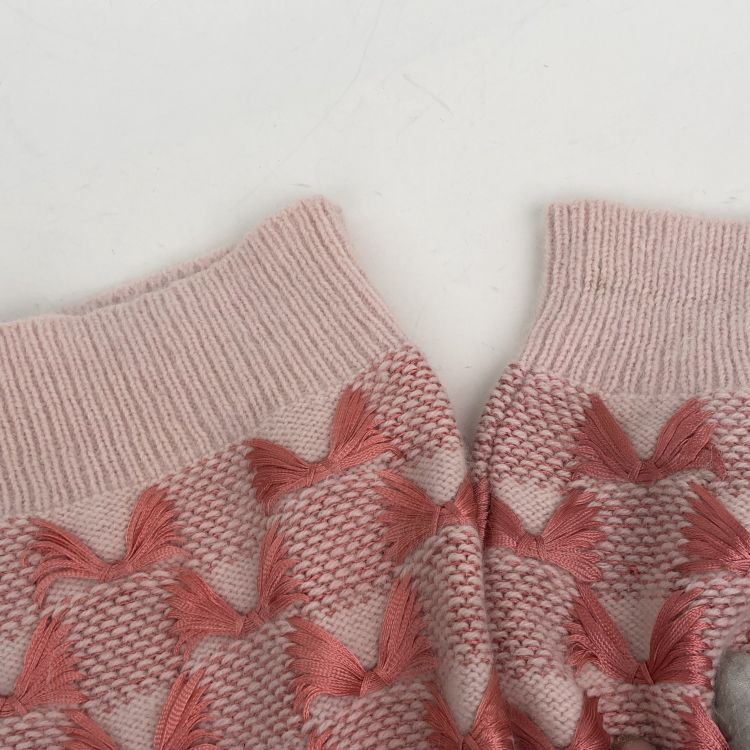 Dior Christian Dior Pink Bow Pattern Sweater Size M Size M / US 6-8 / IT 42-44 - 7 Thumbnail