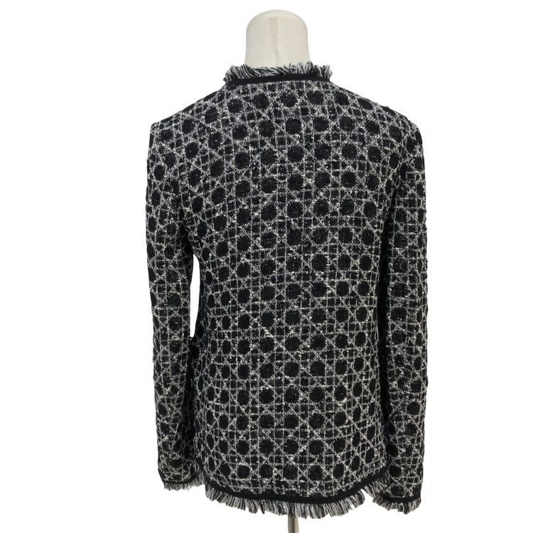 Dior Christian Dior Tweed Patterned Jacket Size 40 Size M / US 6-8 / IT 42-44 - 2 Thumbnail