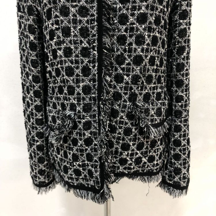 Dior Christian Dior Tweed Patterned Jacket Size 40 Size M / US 6-8 / IT 42-44 - 9 Thumbnail