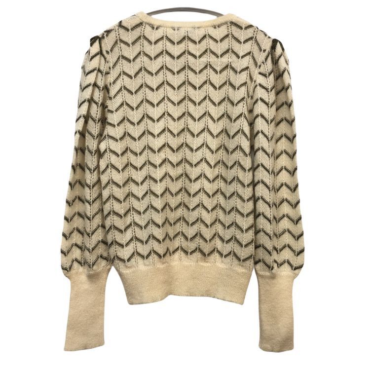 Dior Christian Dior Chevron Knit Sweater Size M Size M / US 6-8 / IT 42-44 - 2 Thumbnail