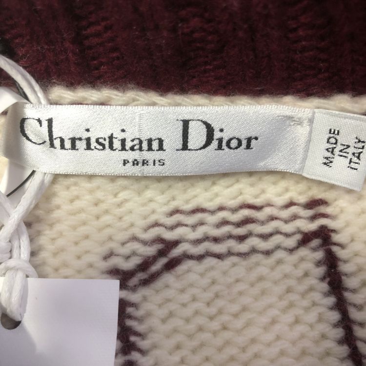 Dior Dior C'est Non Non Wool Cashmere Sweater Size 34 Size XS / US 0-2 / IT 36-38 - 3 Thumbnail