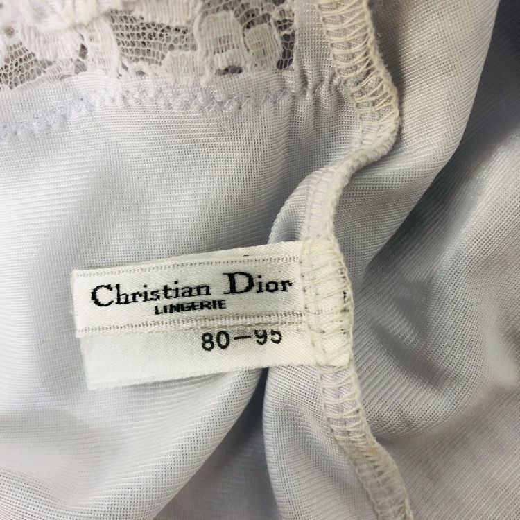 Dior Dior Lace Trim Slip Dress Size M Size M / US 6-8 / IT 42-44 - 8 Thumbnail