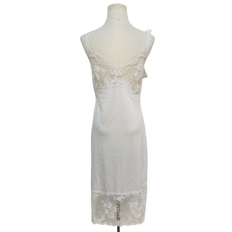 Dior Dior Lace Trim Slip Dress Size M Size M / US 6-8 / IT 42-44 - 2 Thumbnail