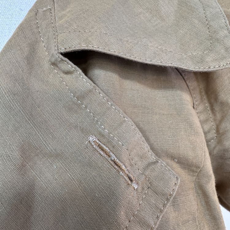 Dior Christian Dior Khaki Linen Blend Dress Size M Size M / US 6-8 / IT 42-44 - 5 Thumbnail