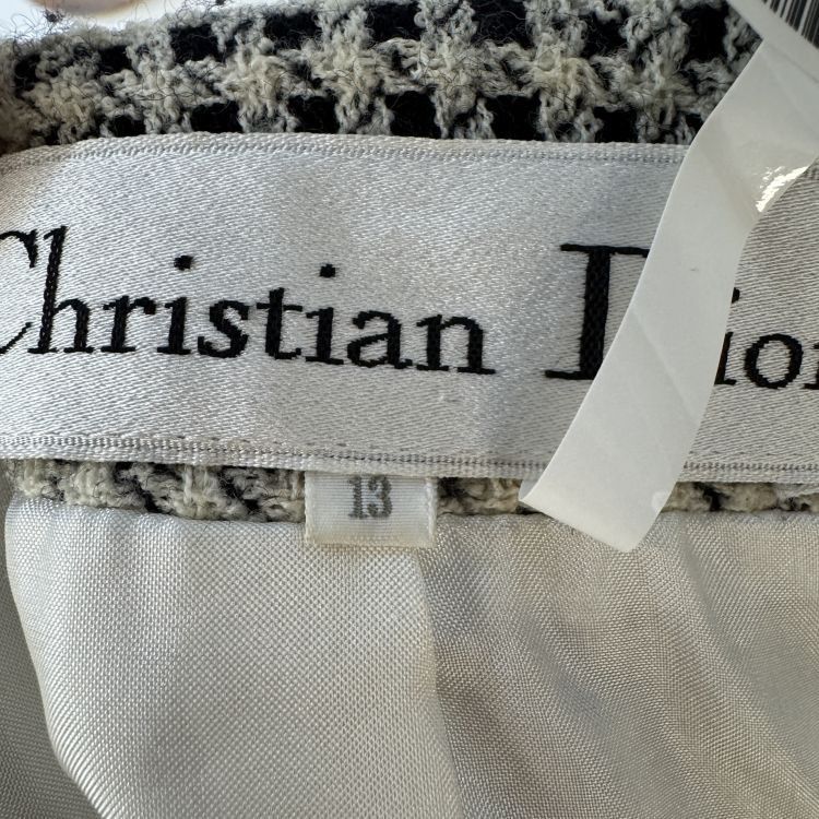 Dior Christian Dior Houndstooth Blazer Size XL Size XL / US 12-14 / IT 48-50 - 3 Thumbnail