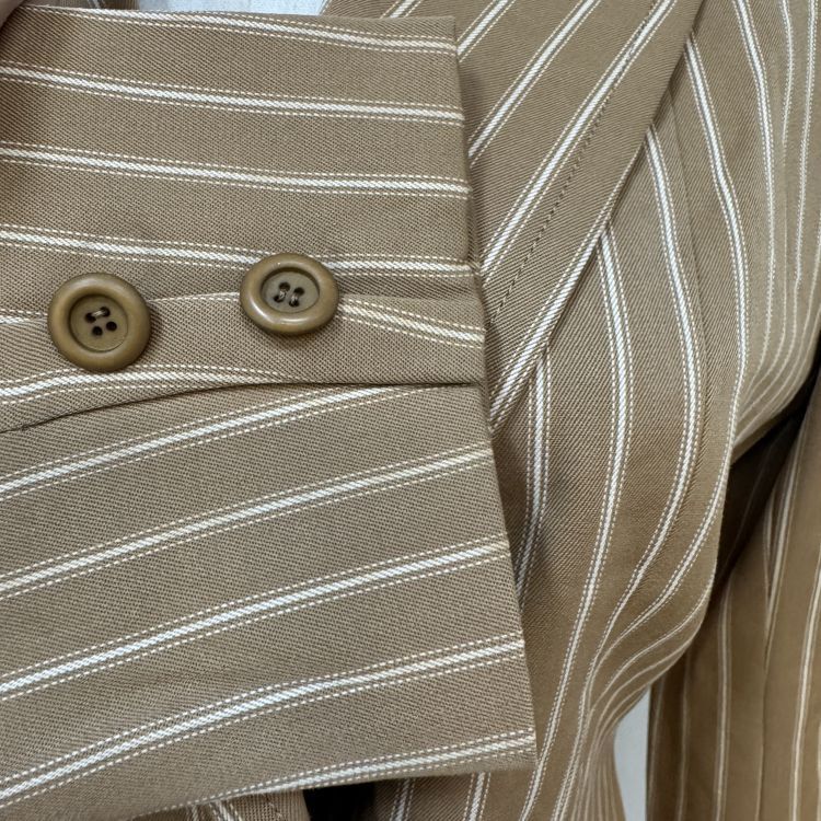 Dior Christian Dior Striped Blazer Size 9 Size S / US 4 / IT 40 - 7 Thumbnail