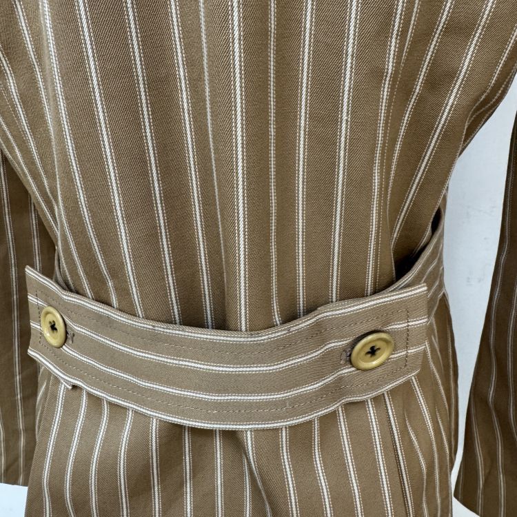 Dior Christian Dior Striped Blazer Size 9 Size S / US 4 / IT 40 - 6 Thumbnail