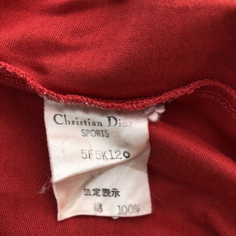 Dior Christian Dior Gold Logo T-Shirt Size L Size US L / EU 52-54 / 3 - 4 Thumbnail