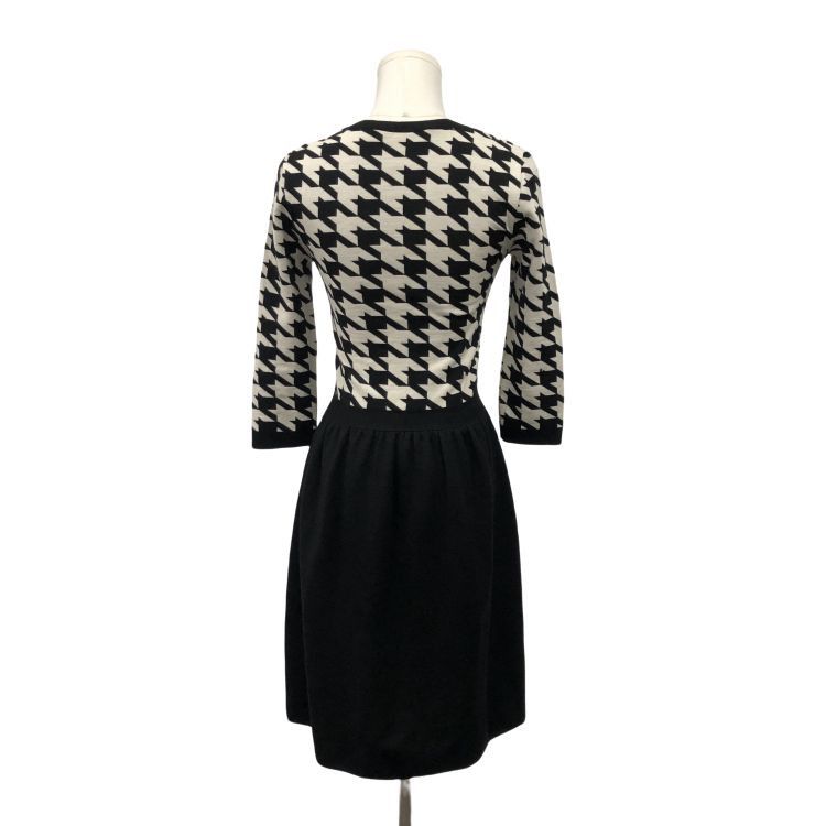 Dior Dior Houndstooth Knit Midi Dress Size 36 Size XS / US 0-2 / IT 36-38 - 2 Thumbnail
