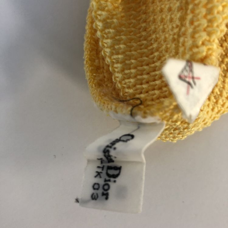 Dior Christian Dior Yellow Knit Tank Top Size M Size M / US 6-8 / IT 42-44 - 5 Thumbnail