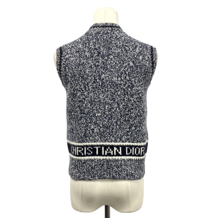 Dior Dior Logo Knit Vest Size 36 Size XS / US 0-2 / IT 36-38 - 2 Thumbnail