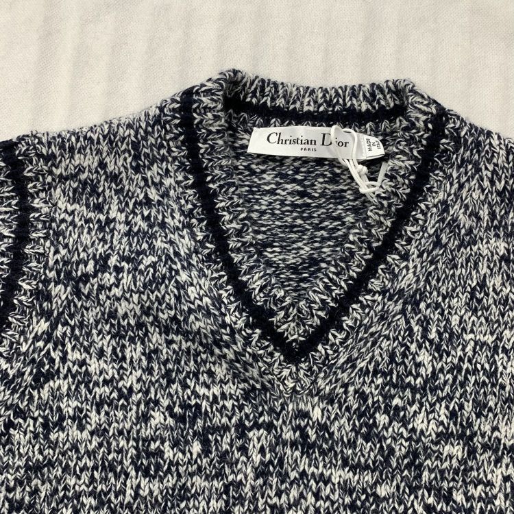 Dior Dior Logo Knit Vest Size 36 Size XS / US 0-2 / IT 36-38 - 7 Thumbnail