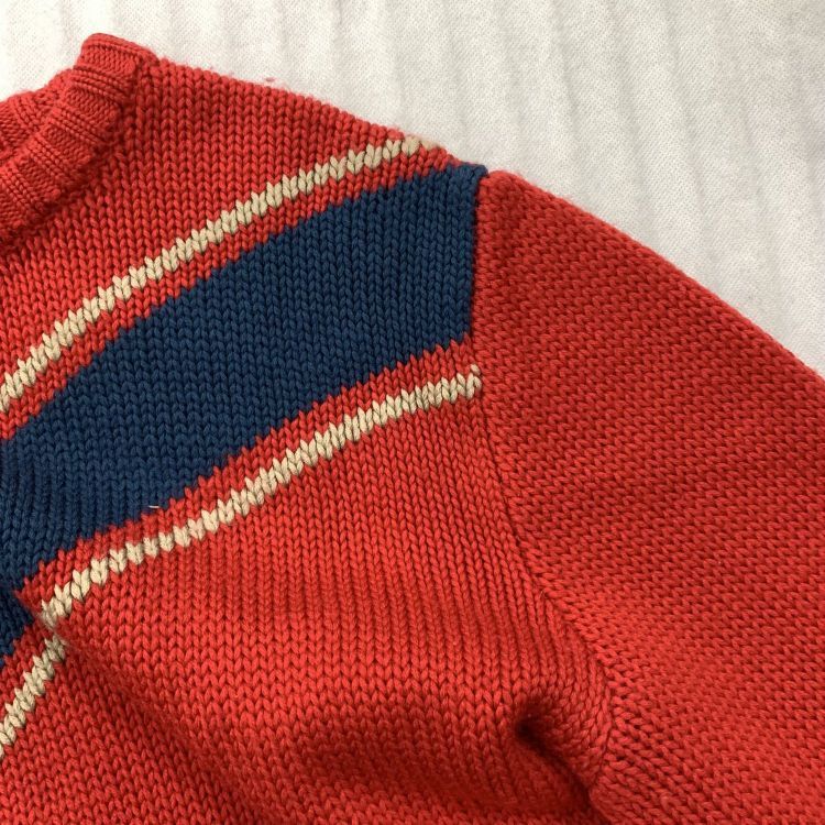 Dior Christian Dior Sports Stripe Knit Sweater Size M Size US M / EU 48-50 / 2 - 5 Thumbnail