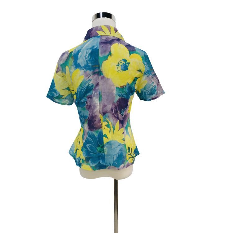 Dior Christian Dior Floral Button Up Shirt Size 40 Size S / US 4 / IT 40 - 2 Thumbnail