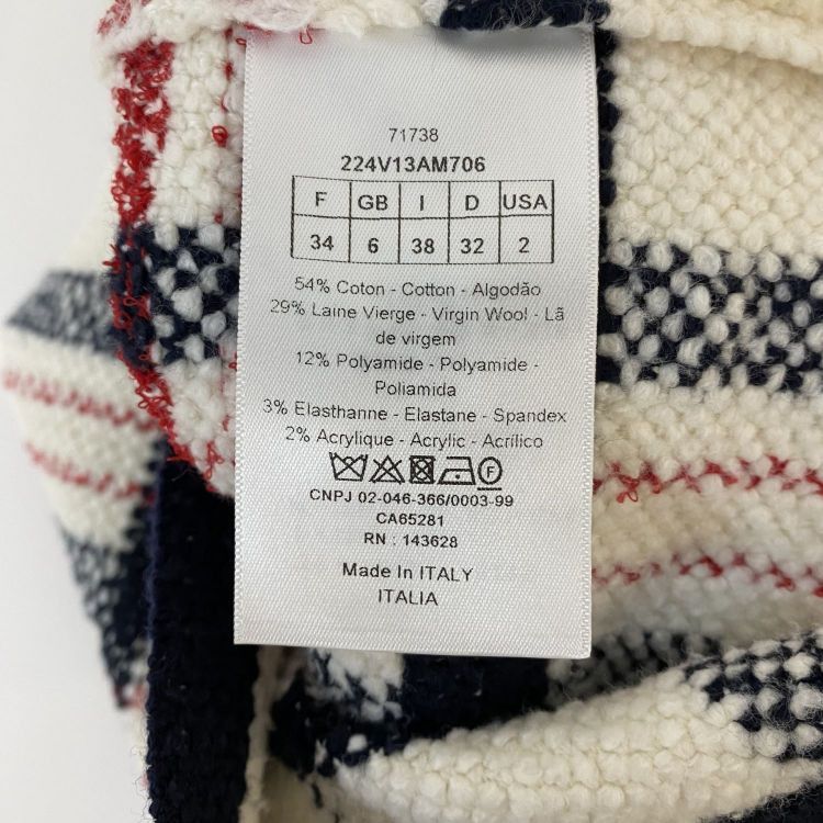 Dior Christian Dior Plaid Knit Jacket Size 34 Size XS / US 0-2 / IT 36-38 - 4 Thumbnail