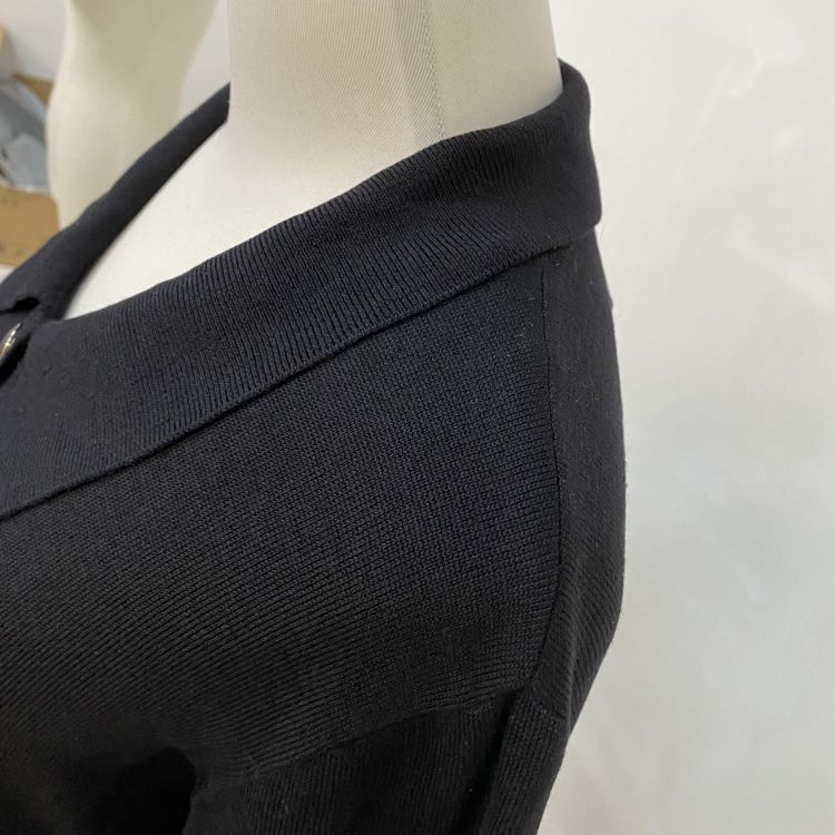 Dior Christian Dior Black Knit Sweater Size L Size L / US 10 / IT 46 - 6 Thumbnail