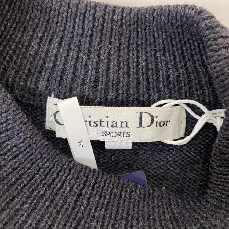 Dior Christian Dior Argyle Sweater Size US M Size US M / EU 48-50 / 2 - 3 Thumbnail