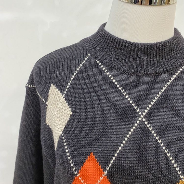 Dior Christian Dior Argyle Sweater Size US M Size US M / EU 48-50 / 2 - 6 Thumbnail
