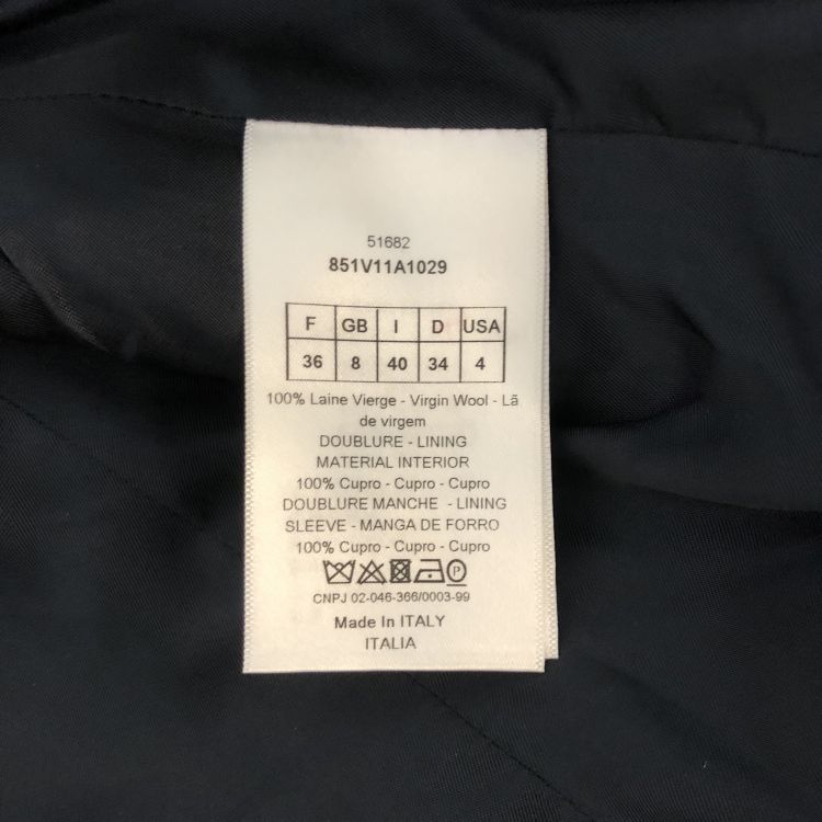 Dior Christian Dior Plaid Blazer Size FR 36 Size XS / US 0-2 / IT 36-38 - 4 Thumbnail
