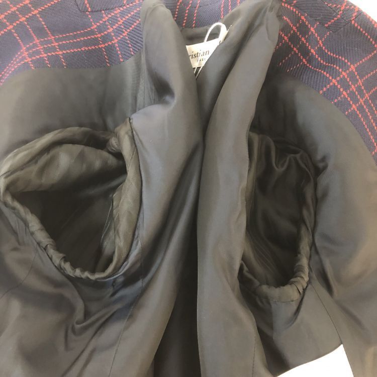Dior Christian Dior Plaid Blazer Size FR 36 Size XS / US 0-2 / IT 36-38 - 8 Thumbnail