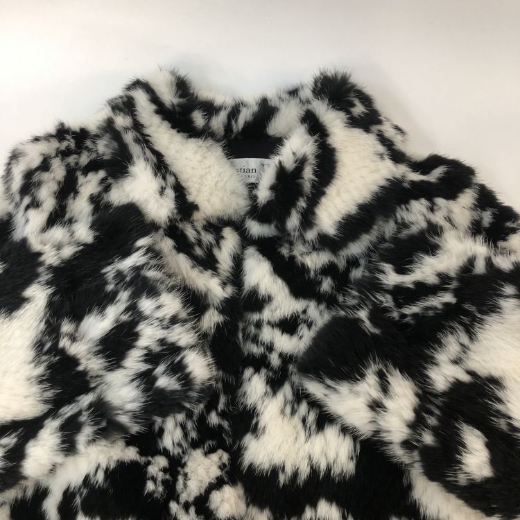 Dior Christian Dior Patterned Mink Fur Coat Size 36 Size XS / US 0-2 / IT 36-38 - 10 Thumbnail