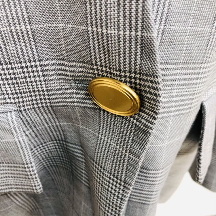 Dior Christian Dior Plaid Blazer Size M Size M / US 6-8 / IT 42-44 - 4 Thumbnail