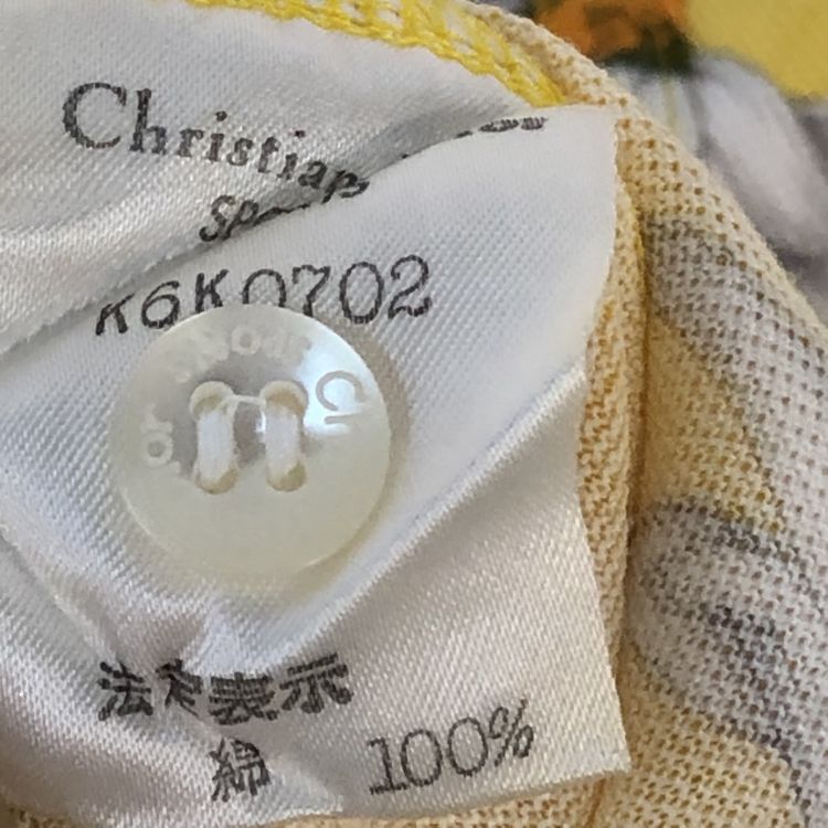 Dior Christian Dior Daisy Print Polo Size S Size S / US 4 / IT 40 - 4 Thumbnail