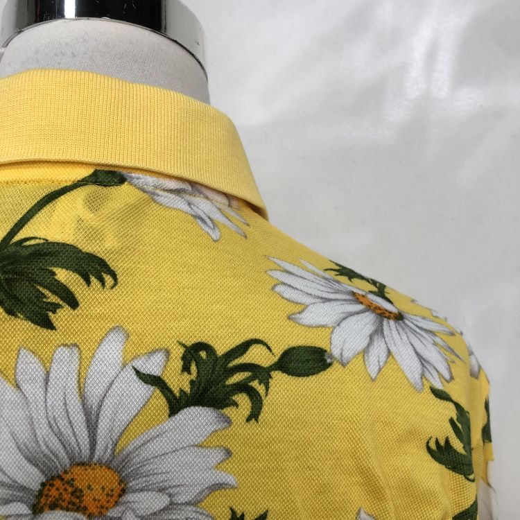 Dior Christian Dior Daisy Print Polo Size S Size S / US 4 / IT 40 - 6 Thumbnail