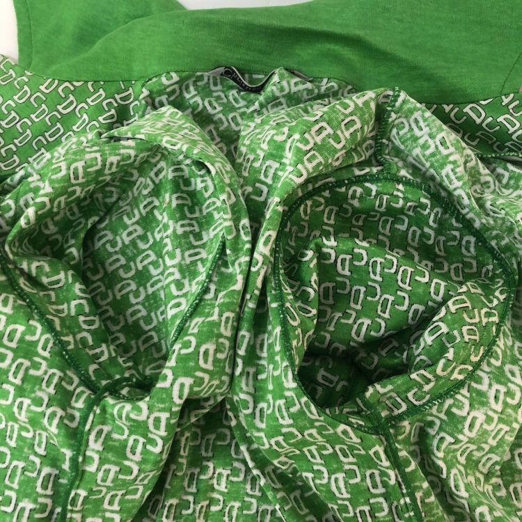 Dior Christian Dior Green CD Monogram Button Up Shirt Size S / US 4 / IT 40 - 8 Thumbnail