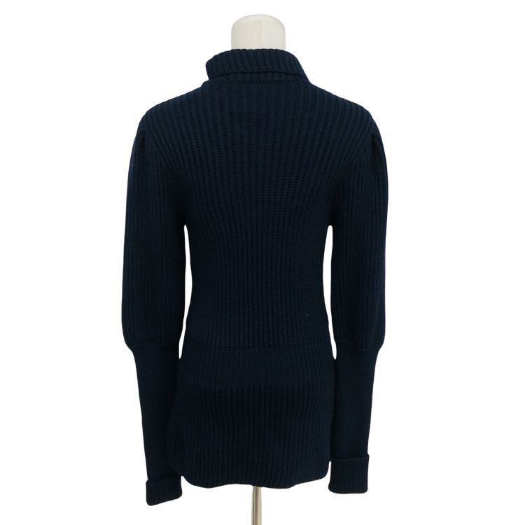Dior Christian Dior Ribbed Wool Turtleneck Sweater Size 38 Size S / US 4 / IT 40 - 2 Thumbnail