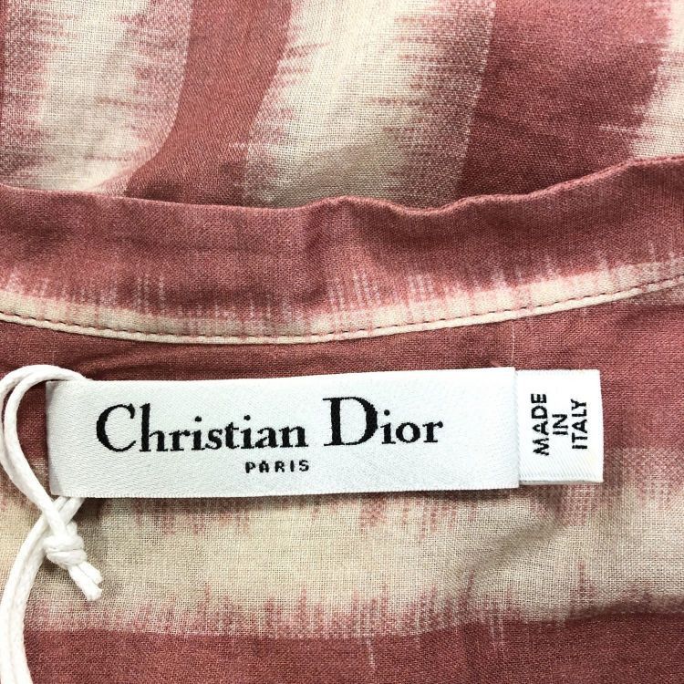Dior Christian Dior Striped CD Embroidery Button Up Shirt 36 Size XS / US 0-2 / IT 36-38 - 3 Thumbnail