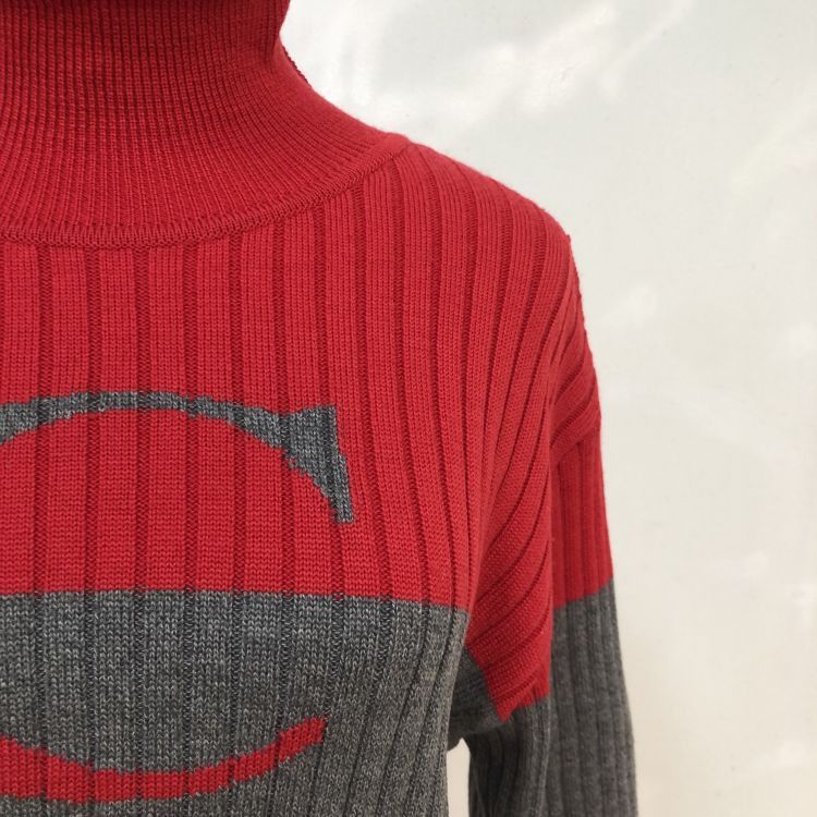 Dior Christian Dior Sports Logo Turtleneck Sweater Size ONE SIZE - 8 Thumbnail