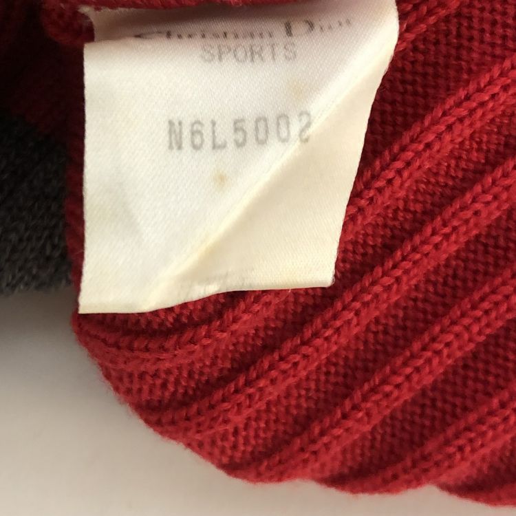 Dior Christian Dior Sports Logo Turtleneck Sweater Size ONE SIZE - 5 Thumbnail