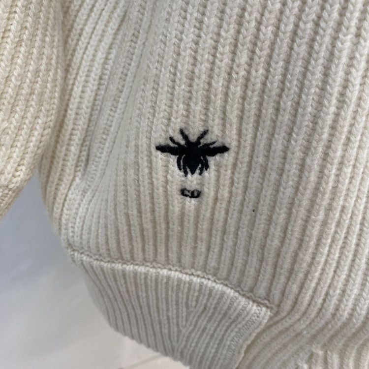 Dior Christian Dior Bee Logo Zip-up Cardigan FR 36 Size XS / US 0-2 / IT 36-38 - 5 Thumbnail