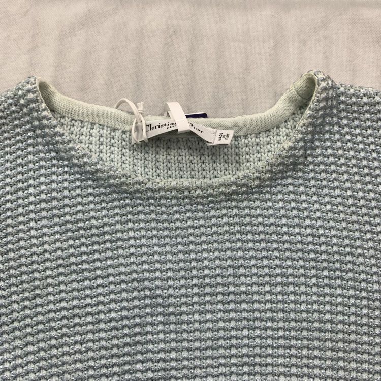 Dior Christian Dior Shimmer Knit Sweater Size 36 Size XS / US 0-2 / IT 36-38 - 9 Thumbnail
