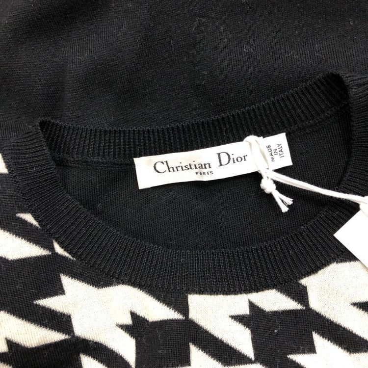 Dior Christian Dior Houndstooth Sleeveless Sweater FR 38 Size S / US 4 / IT 40 - 5 Thumbnail