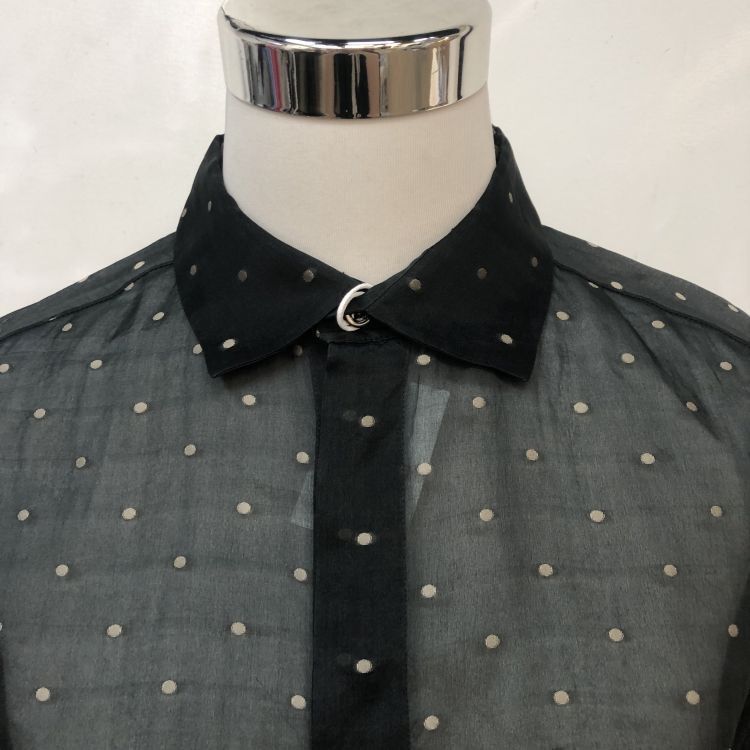 Dior Christian Dior Polka Dot Button Up Shirt Size 34 Size XS / US 0-2 / IT 36-38 - 5 Thumbnail