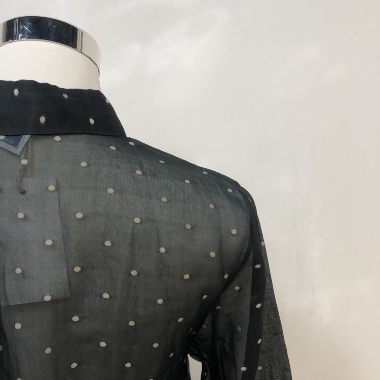 Dior Christian Dior Polka Dot Button Up Shirt Size 34 Size XS / US 0-2 / IT 36-38 - 7 Thumbnail