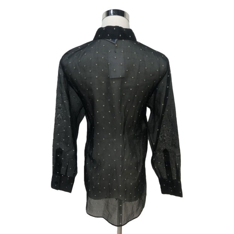 Dior Christian Dior Polka Dot Button Up Shirt Size 34 Size XS / US 0-2 / IT 36-38 - 2 Thumbnail