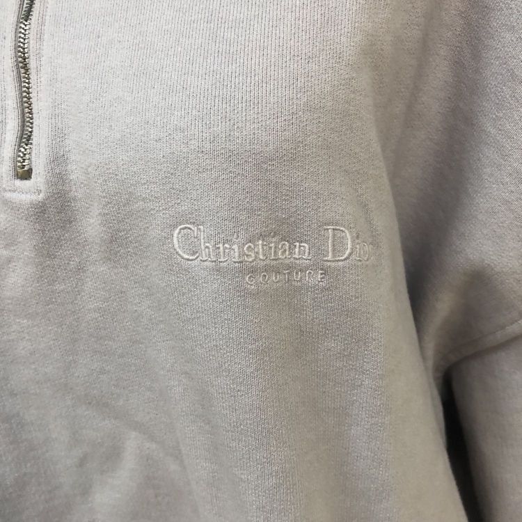 Dior Dior Quarter Zip Sweatshirt Size XL Size US XL / EU 56 / 4 - 5 Thumbnail
