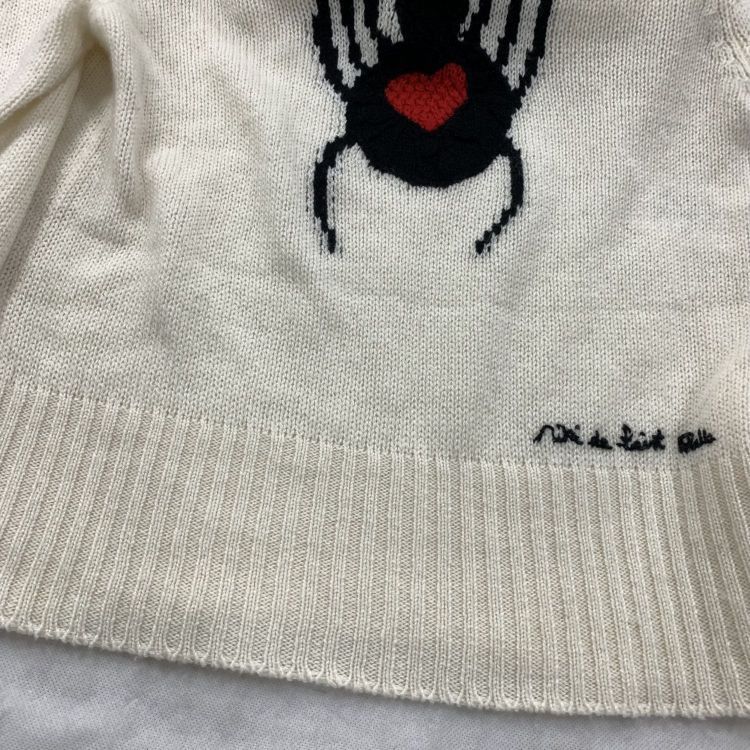 Dior Dior Spider Graphic Cashmere Sweater Size 36 Size XS / US 0-2 / IT 36-38 - 8 Thumbnail