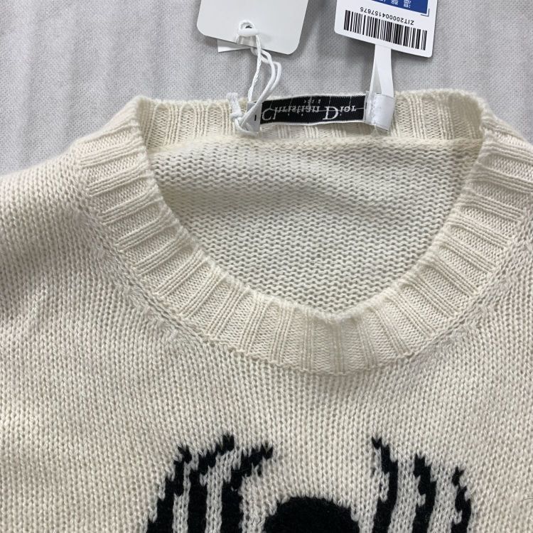 Dior Dior Spider Graphic Cashmere Sweater Size 36 Size XS / US 0-2 / IT 36-38 - 6 Thumbnail