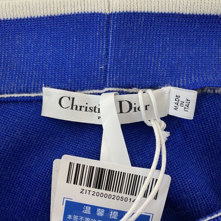 Dior Christian Dior Logo Knit Shorts Size 34 Size 25" / US 0 / IT 36 - 3 Thumbnail