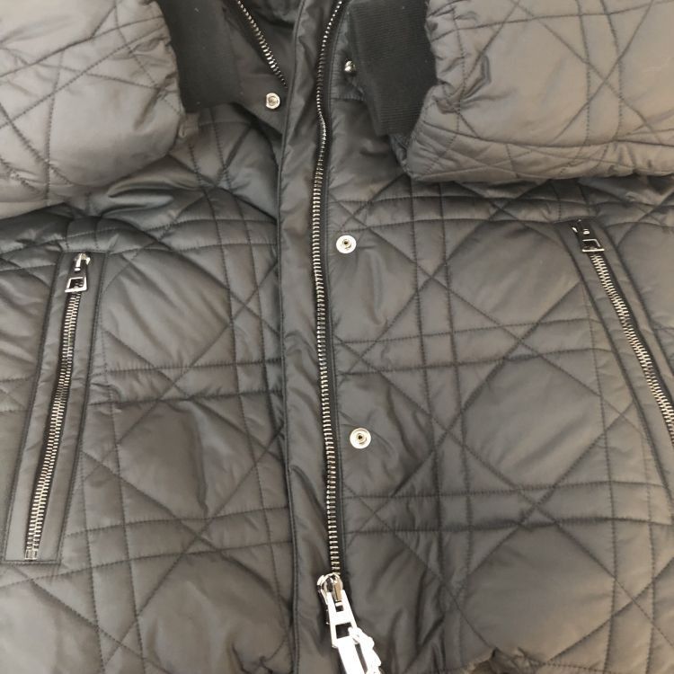 Dior Christian Dior Quilted Hooded Jacket Size L Size L / US 10 / IT 46 - 8 Thumbnail